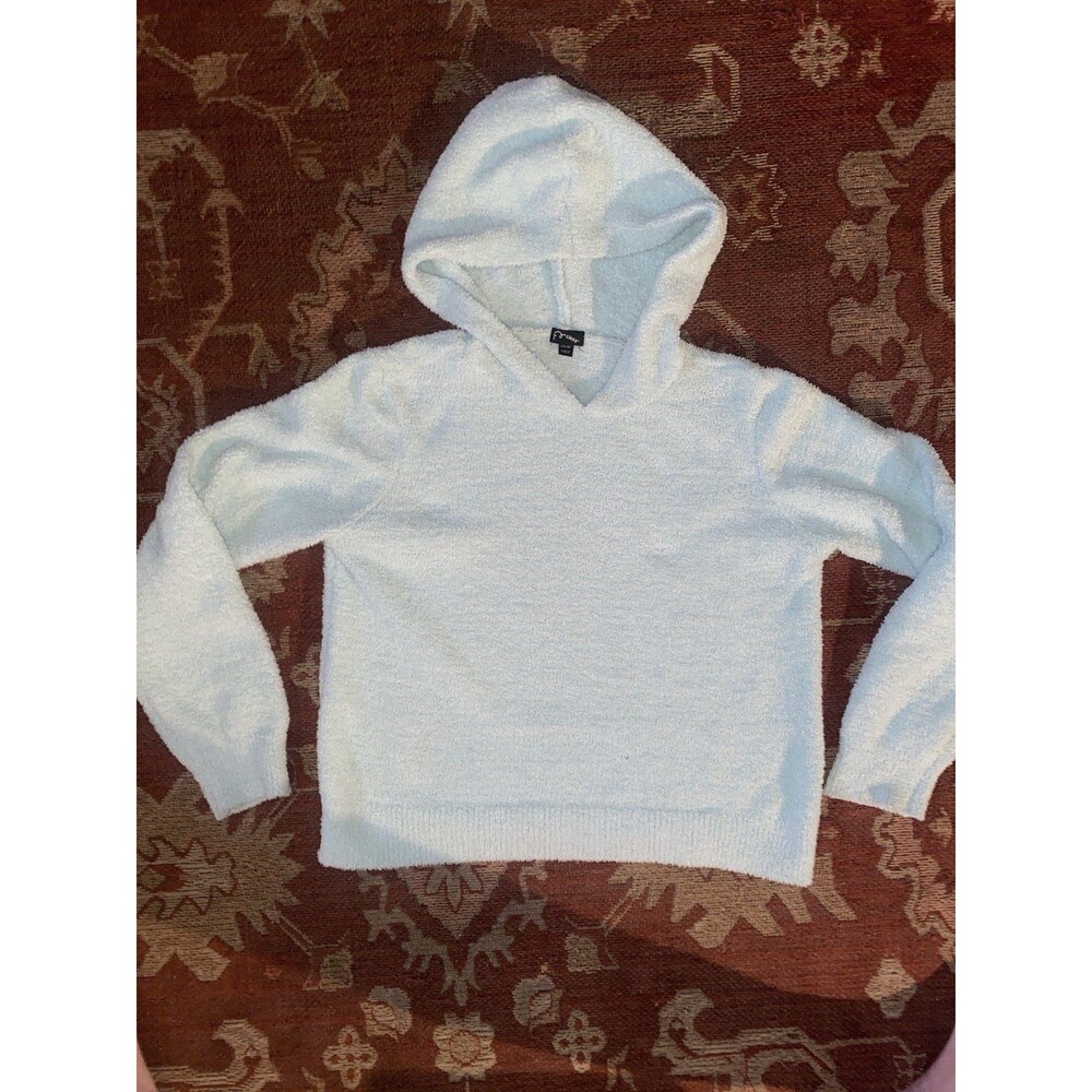 Art Class Size XXL 18 Girls Soft Boucle Fuzzy Hoodie Mint Green Plush Sweater